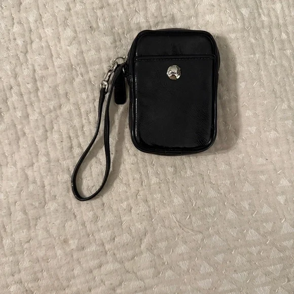 COACH Black Wristlet - Picture 2 of 5
